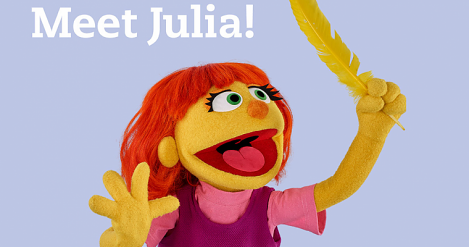 Sesame Street Introduces Muppet On Autism Spectrum