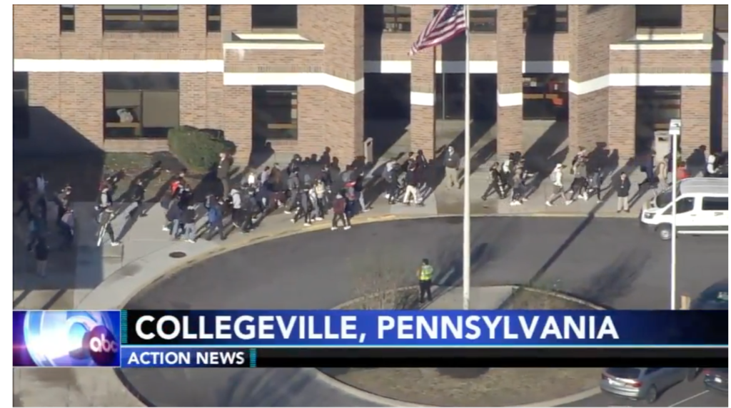 Students stage unmasked walk-out