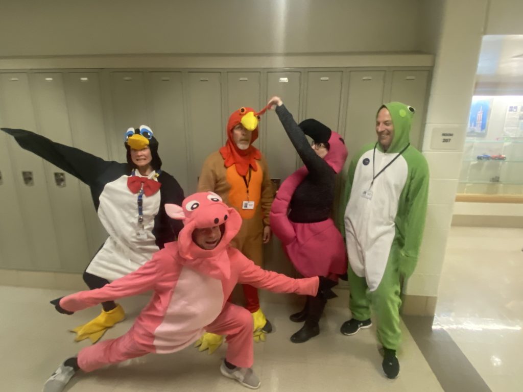 Take Action raises money with teacher costumes