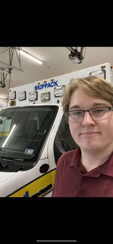 Graham Pozeynot pursues his journey to become an EMT professional